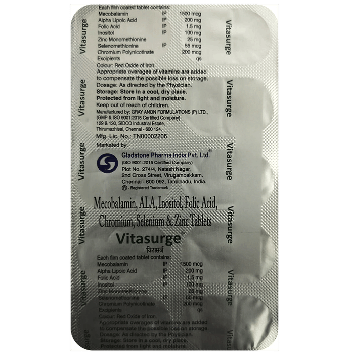 Vitasurge Tablets