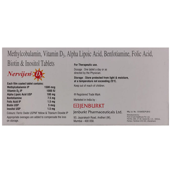 Nervijen-D3 Tablets