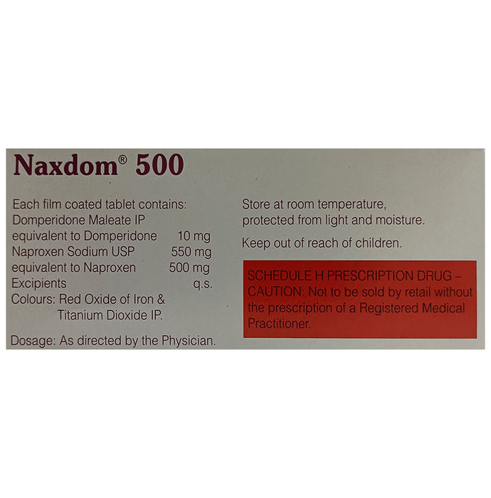 Naxdom 500 Tablets