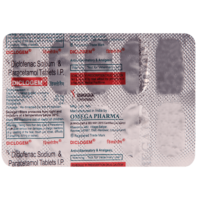 Diclogem Tablets