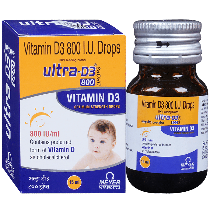 Ultra-D3 800IU Oral Drops