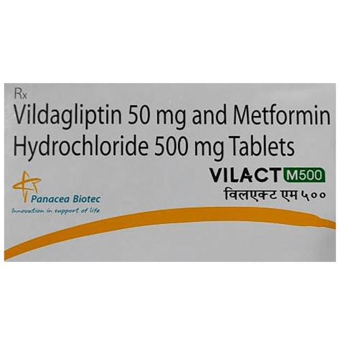 Vilact M 500 Tablets