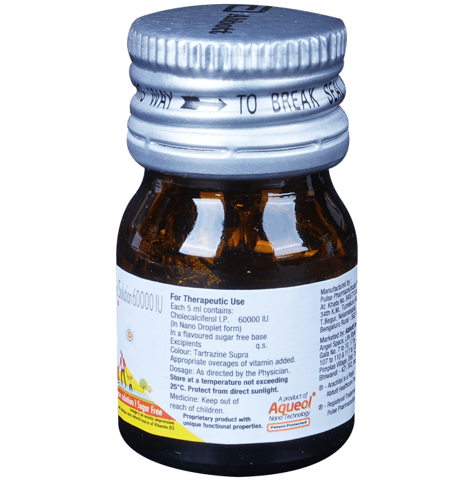 Arachitol Nano 60Kiu Sugar Free Oral Solution