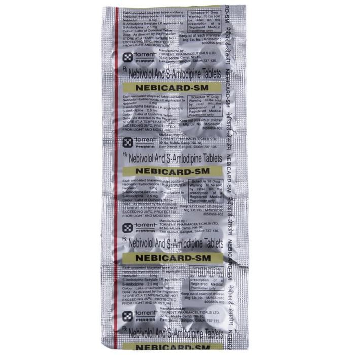 Nebicard-SM Tablets