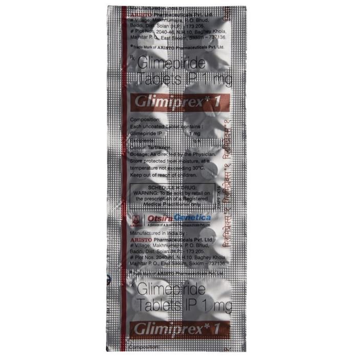 Glimiprex 1 Tablets