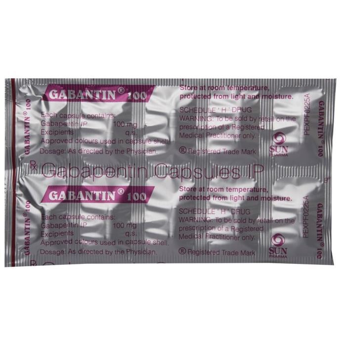 GABANTIN 100 Capsules