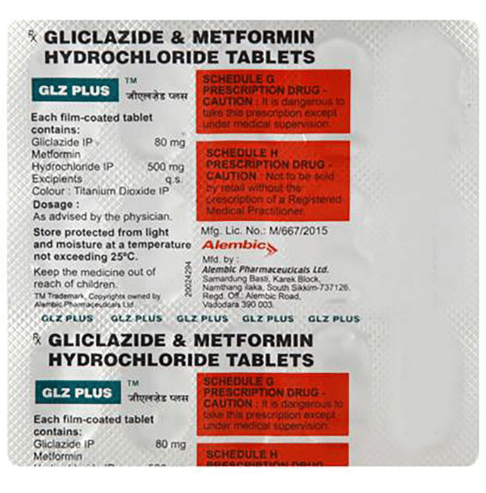 Glz Plus Tablets