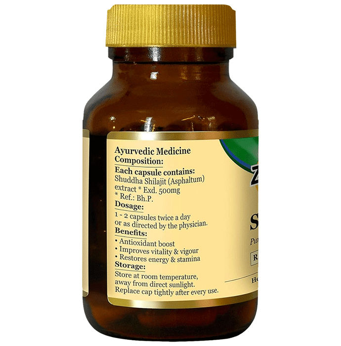 Zandu Shilajit Pure Herbs Himalayan Shilajeet, Boosts Immunity, Strength and Stamina