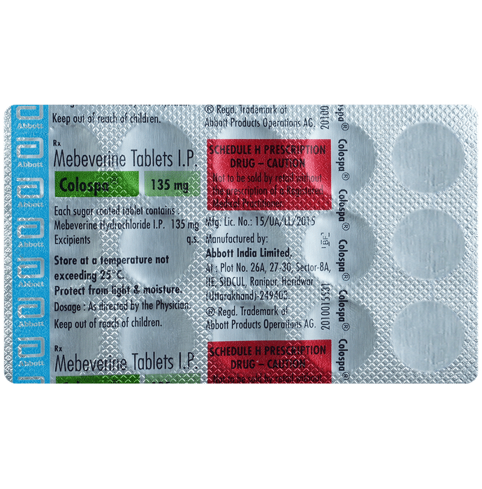Colospa 135 mg Tablets