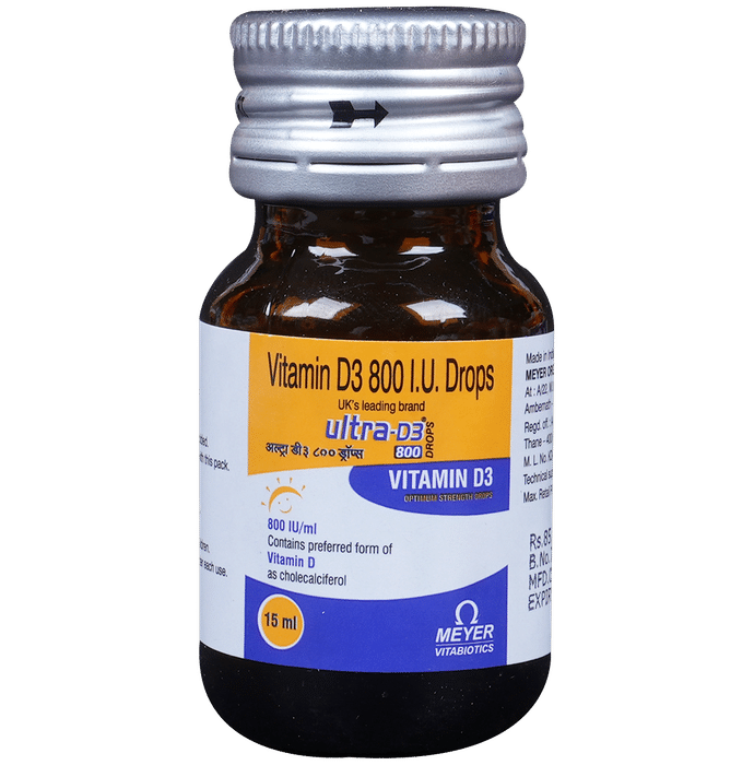 Ultra-D3 800IU Oral Drops