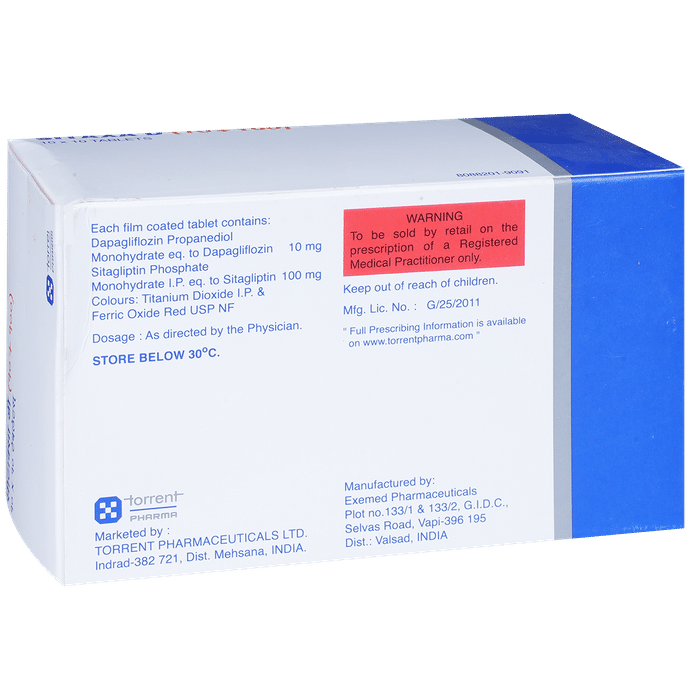Sitaxa D 10/100 Tablet