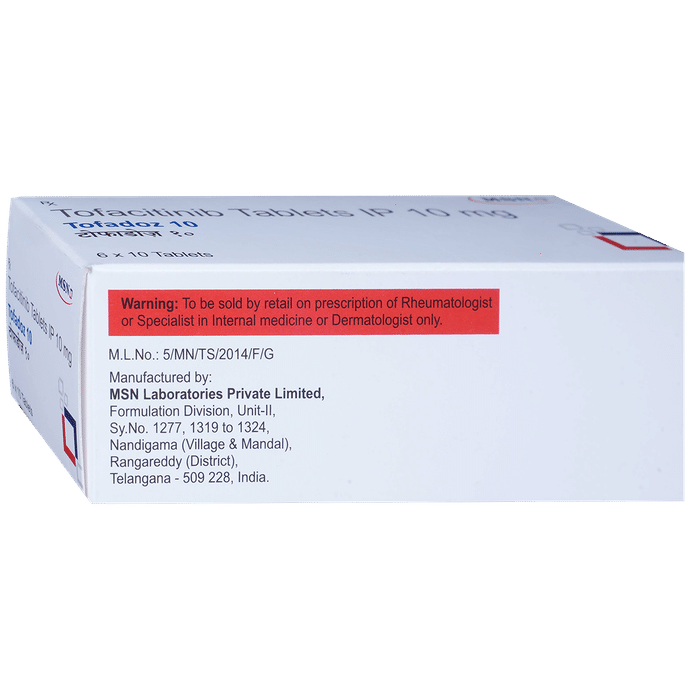 Tofadoz 10 Tablets