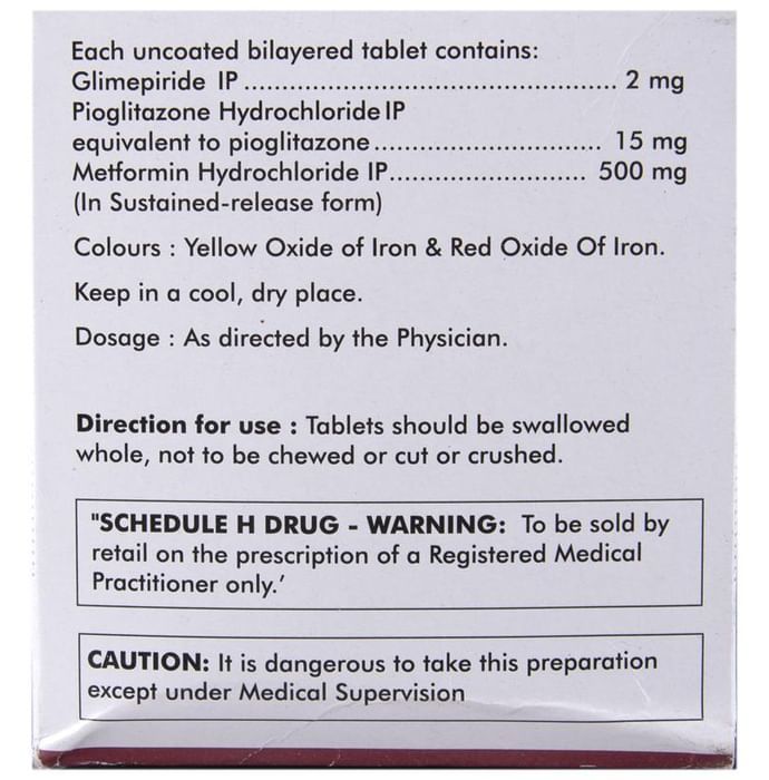 Tripride-2 Tablets SR