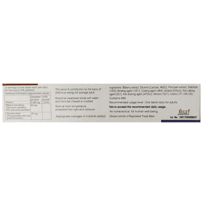 Gloeye Tablets 10
