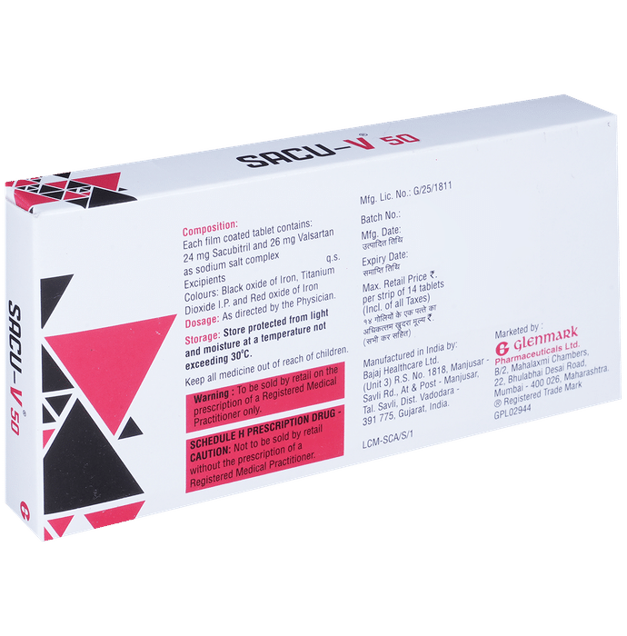 Sacu-V 50 Tablets