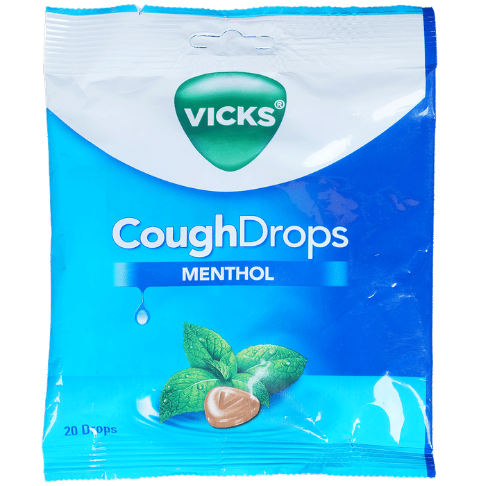 Vicks Cough Drops Menthol Lozenges