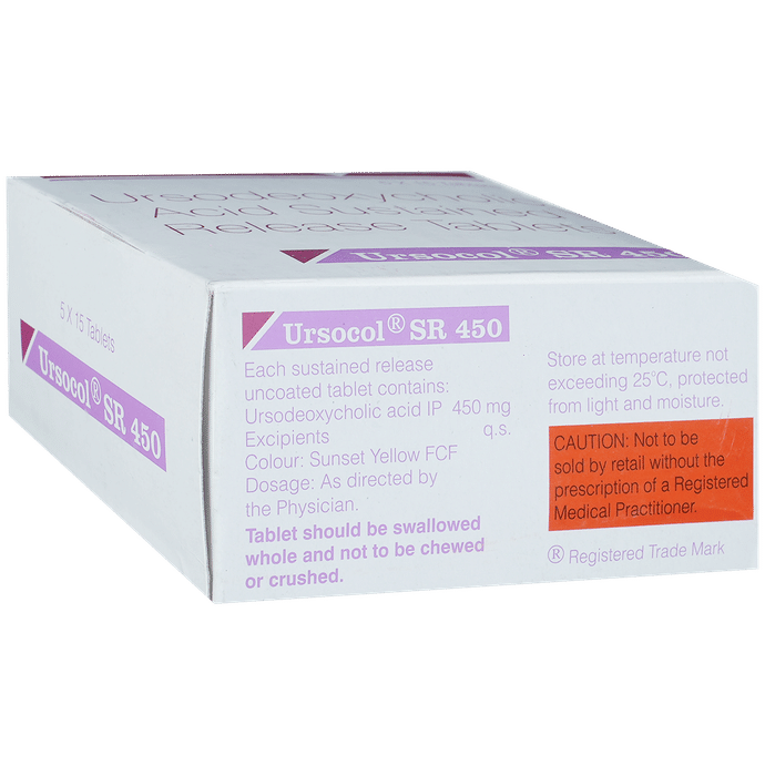 Ursocol SR 450 Tablets