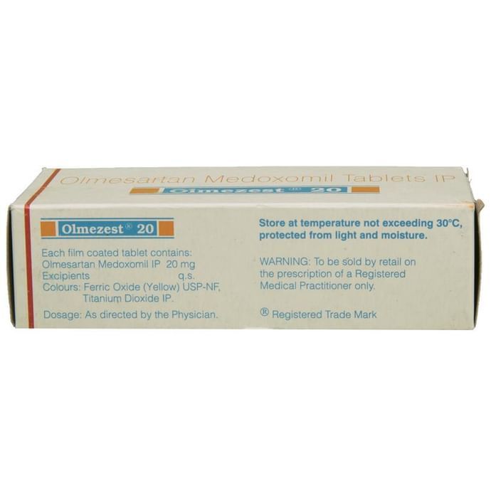 Olmezest 20 Tablets