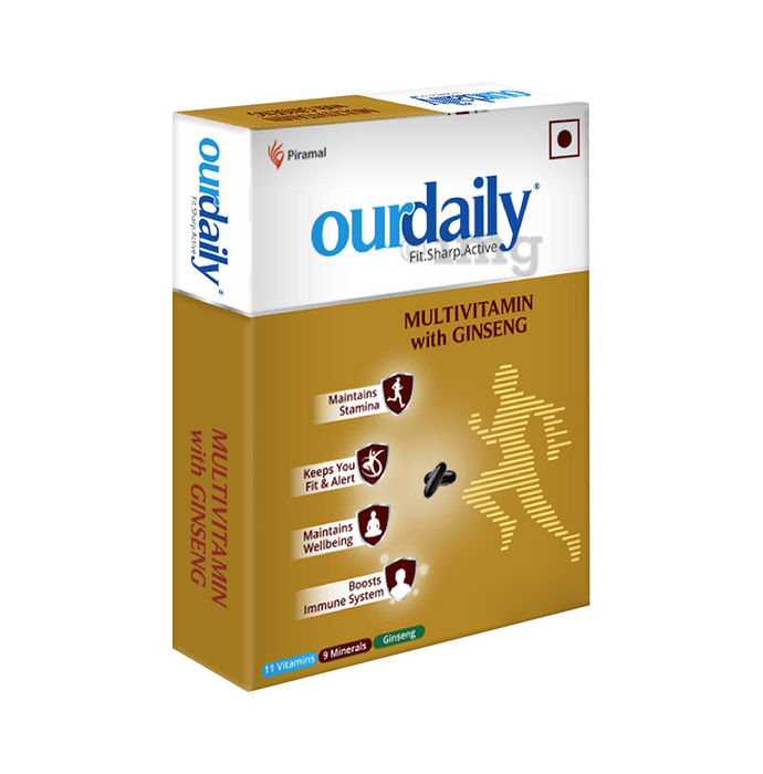 Ourdaily Multivitamin With Ginseng - Multivitamin Capsules