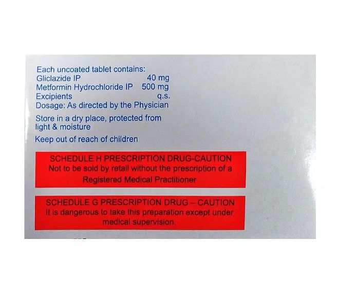 Glycinorm-M 40 Tablets