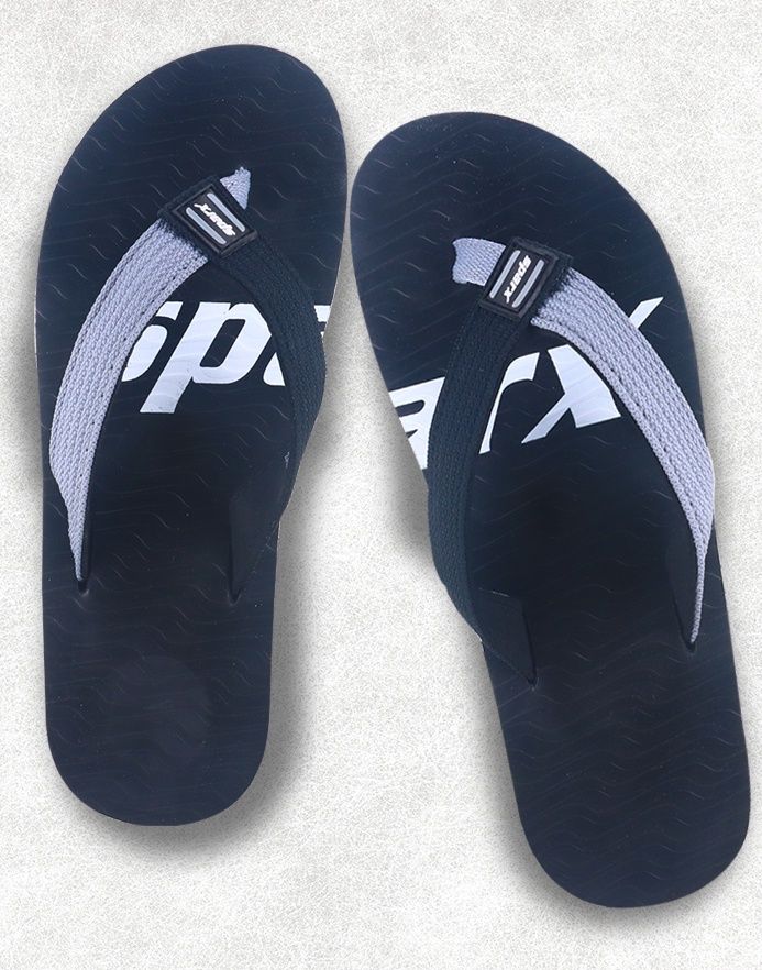 Sparx Slippers SFU-204 Grey Black For Men | 8 UK
