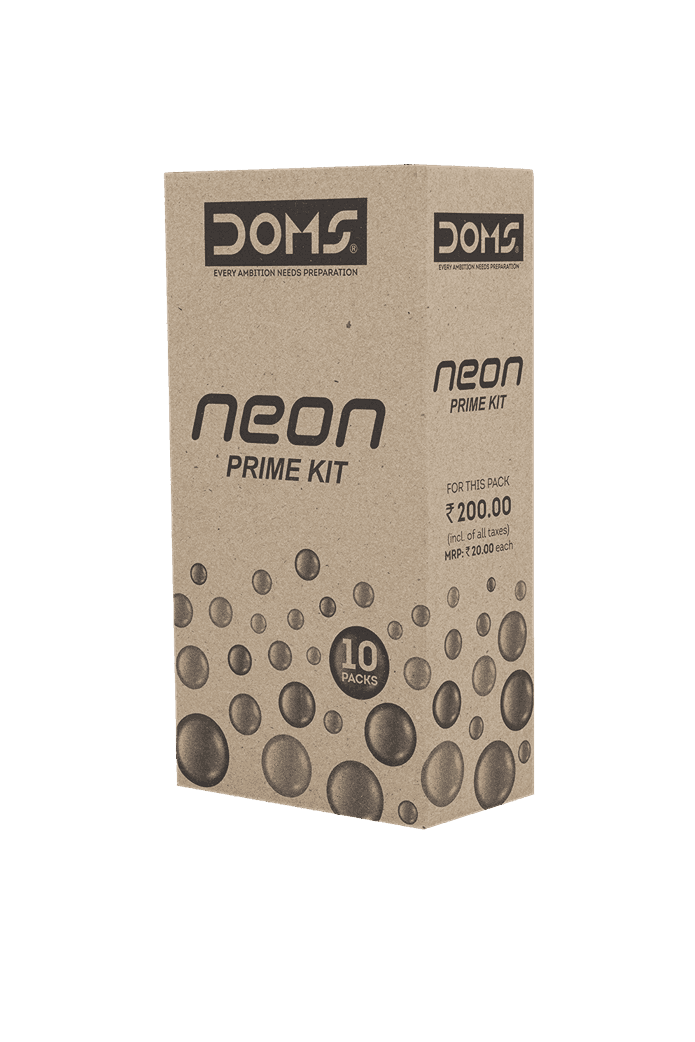 Doms Neon Prime Kit Pack Of 10