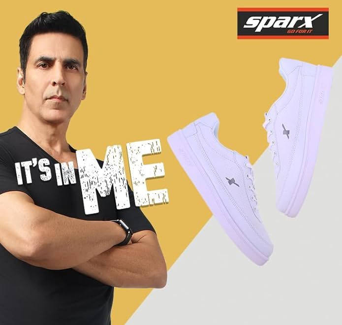Sparx Casual shoe SM-734 White For Men - 8