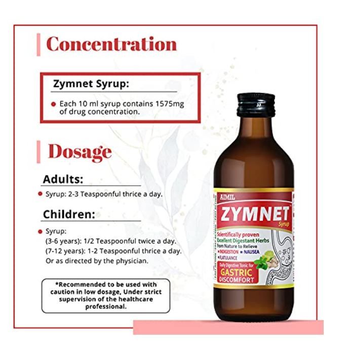 Aimil Zymnet Plus Syrup