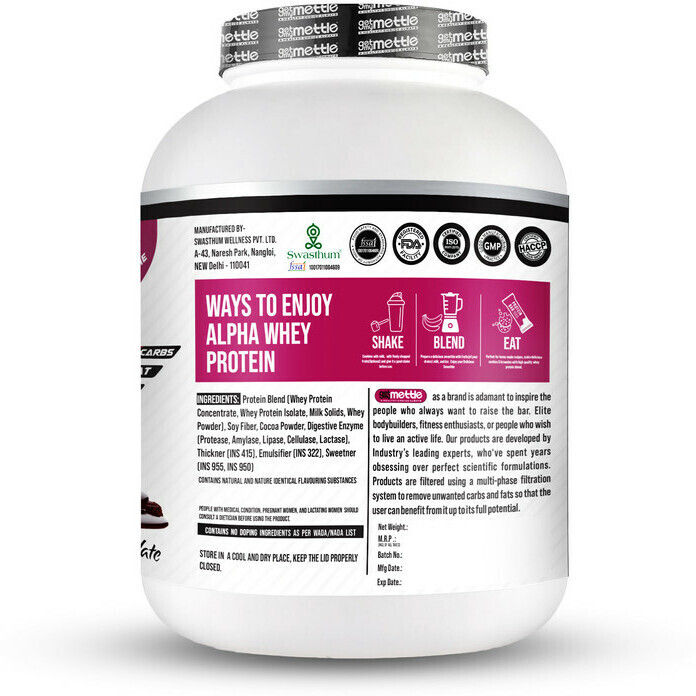 Getmymettle Alpha Whey Protein (Divine Coffee)