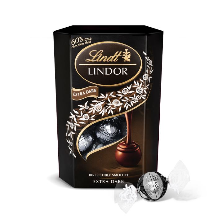 Lindt Smooth Melting Chocolate Cornet 60% Dark