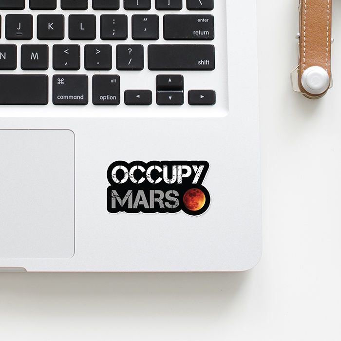 House of Festivals Occupy Mars - Sticker