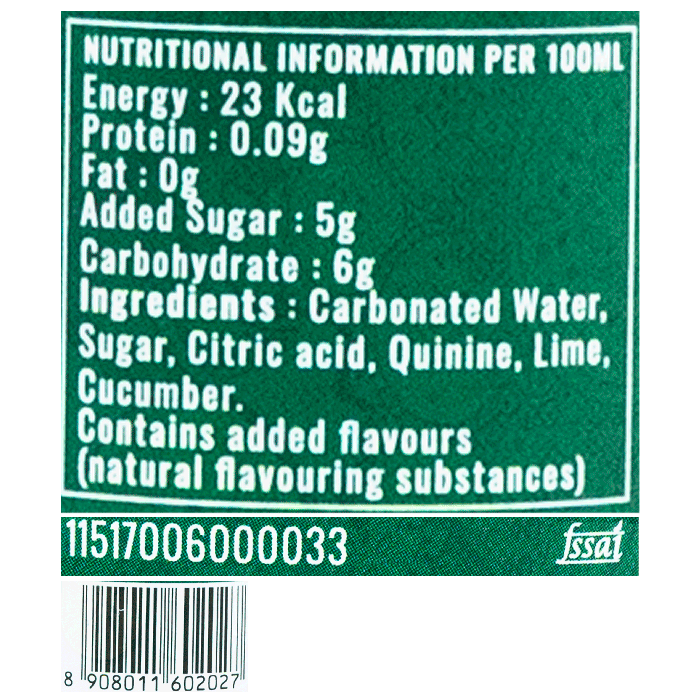 Svami Cucumber Tonic Water
