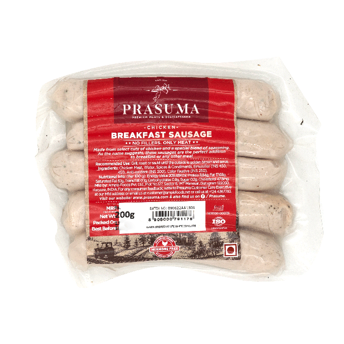 Prasuma Chicken Breakfast Sausage