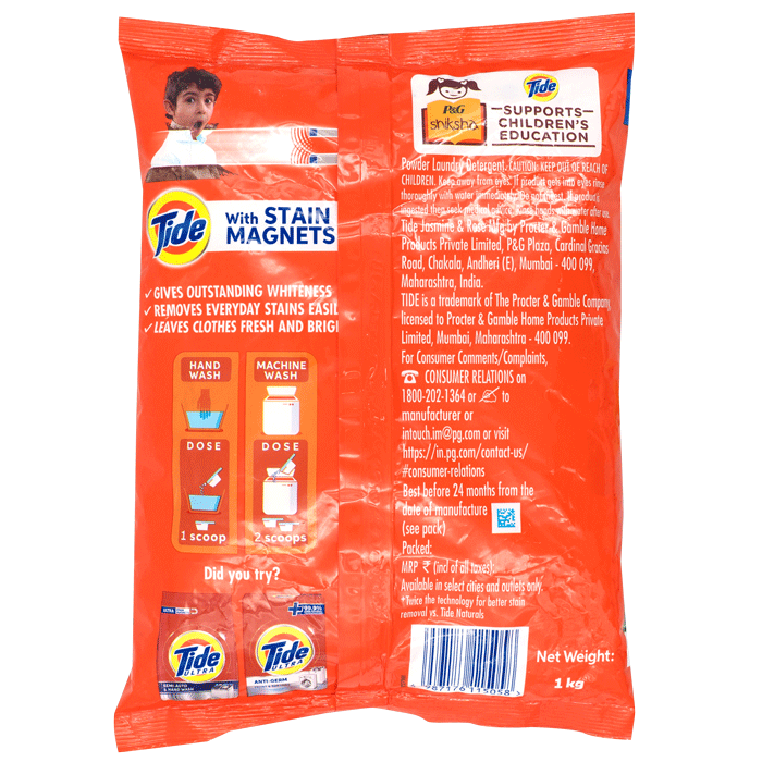 Tide Duuble Powr+ Jasmine And Rose