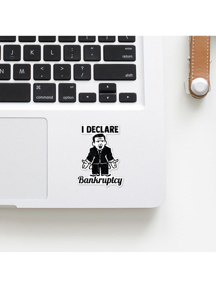House of Festivals I Declare Bankruptcy - Sticker