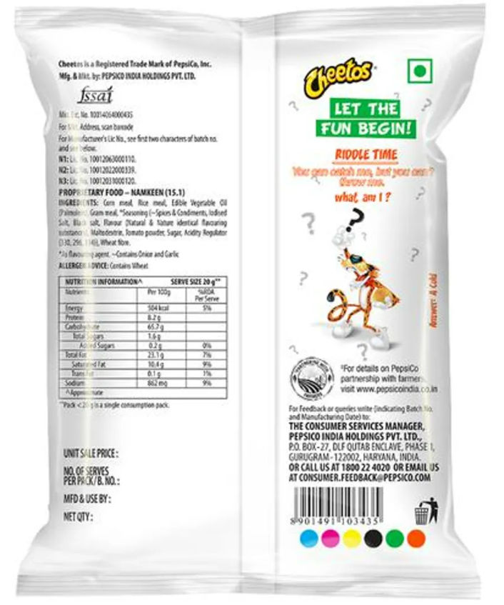 Cheetos Masala Balls 28 g Combo