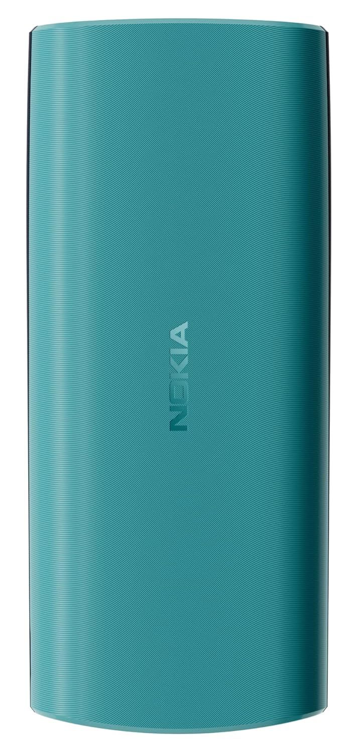 Nokia 105 Classic Single Sim Keypad Mobile | 1.7" Display | 800mAh Battery | Built in UPI | Cyan