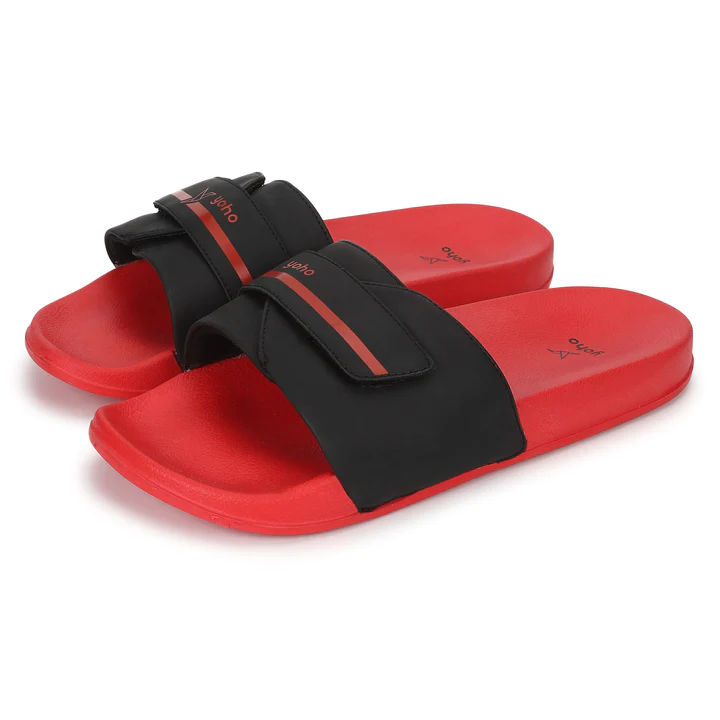 Yoho Men Sliders Drystep | Tango Red | UK 7