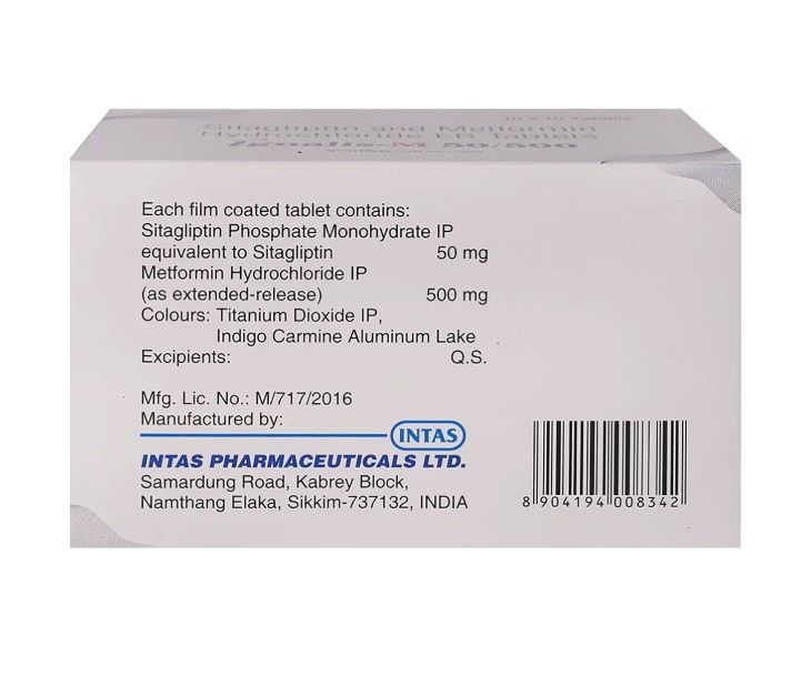 Ignalis-M 50/500 Tablets ER