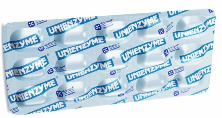 Unienzyme Tablet With Activated Charcoal