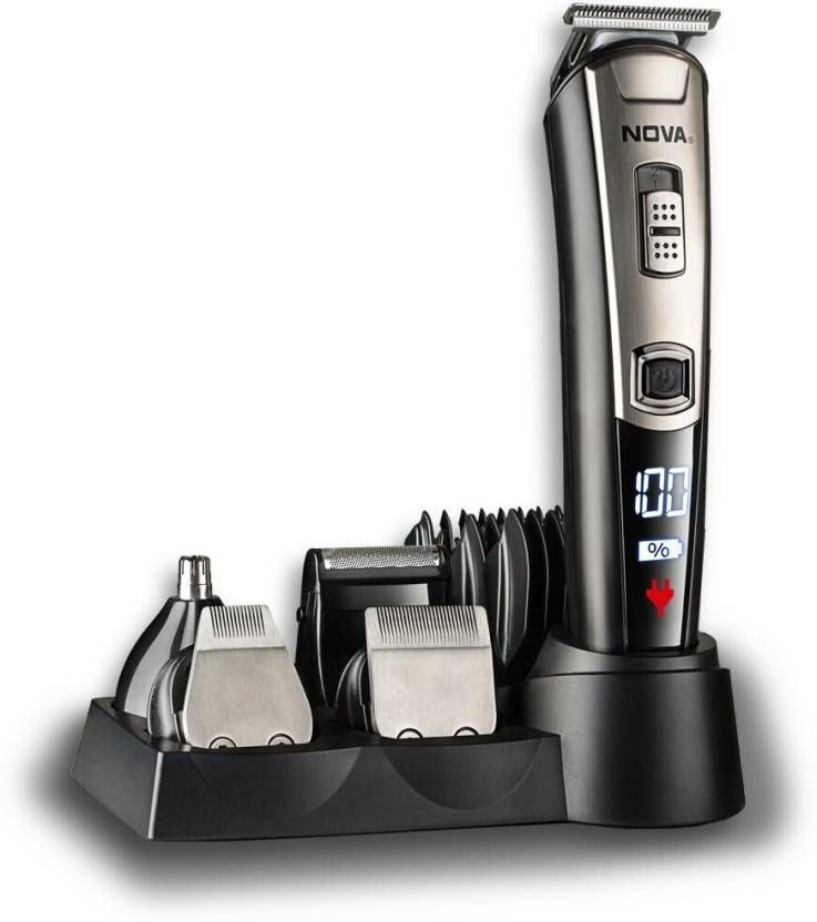 Nova Ng 1153 Digital Usb Trimmer 160 Min Runtime 20 Length Settings (Black)
