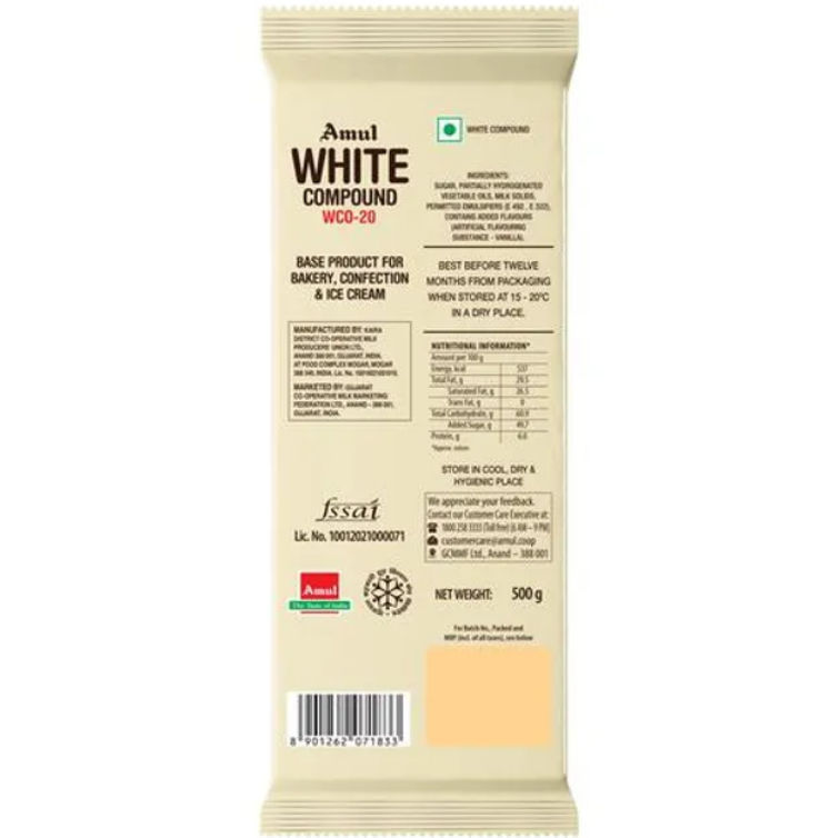 Amul White Compound WCO-20 Chocolate