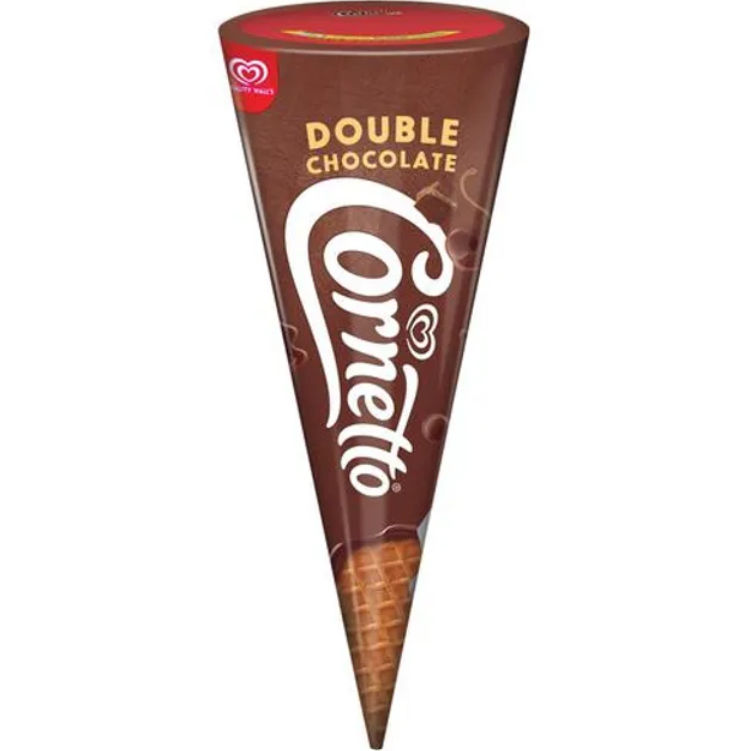 Kwality Wall's Cornetto Double ChocolateÂ Cone Combo