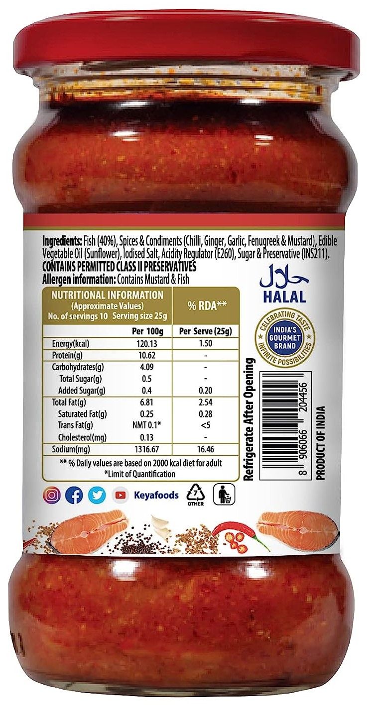 Keya Fish Pickle