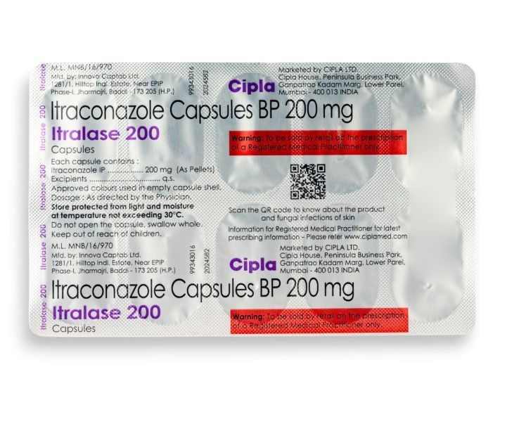 Itralase 200 Capsules
