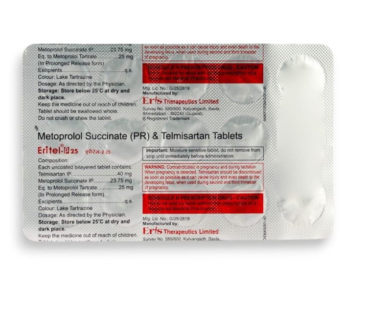 Eritel Beta 25 Tablets