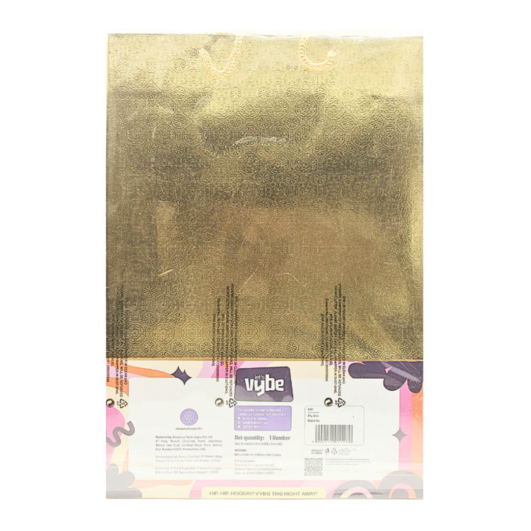Let's Vybe Paper Bags Medium Solid