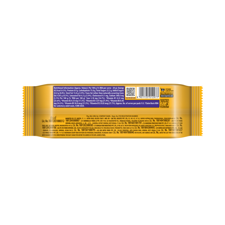 Sunfeast Light Active Plain Marie Biscuits with Iron and 6 Vitamins | Trans Fat-free