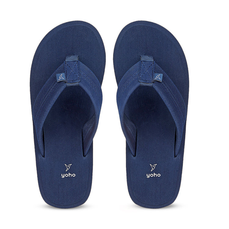 Yoho Men Slippers Bubbles | Mystery Blue | UK 9