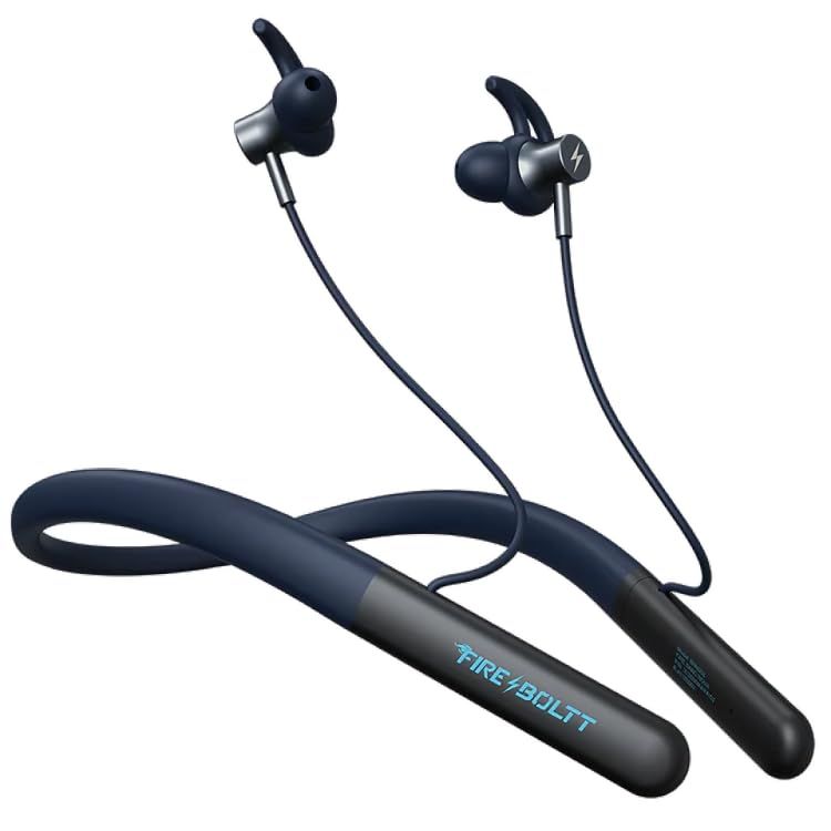 Fire-Boltt Neckband Nova Bluetooth Headset Bnn302( Blue )